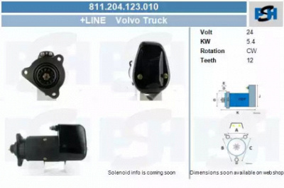 CV PSH 811204123010 -  Стартер